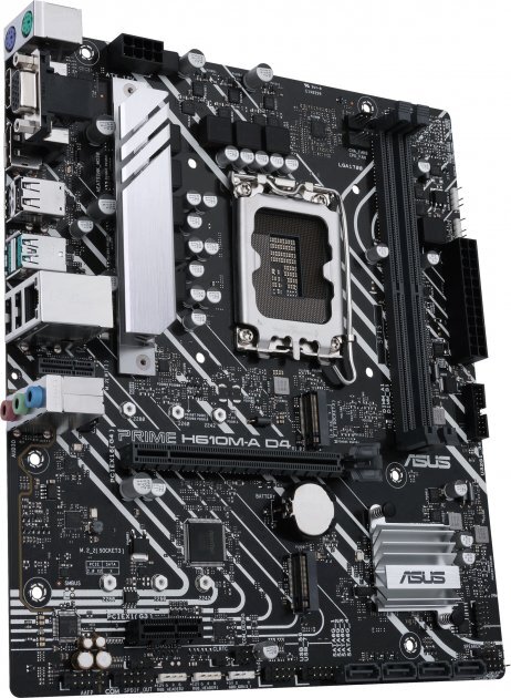 ASUS PRIME H610M-A D4 / mATX LGA1700 Dual 2xDDR4
