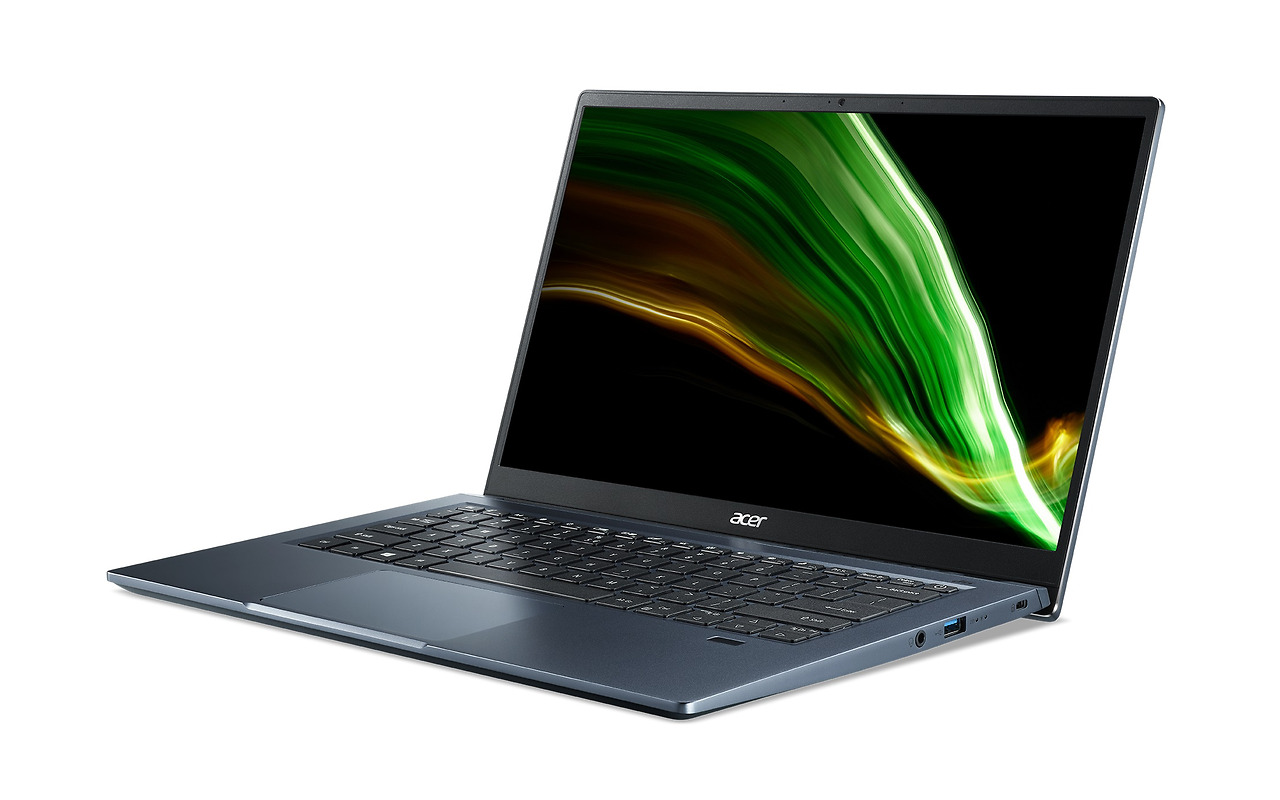 ACER Swift 3 / 14.0" IPS FullHD / Core i3-1115G4 / 8GB DDR4 / 256GB NVMe / No OS / SF314-511 Blue