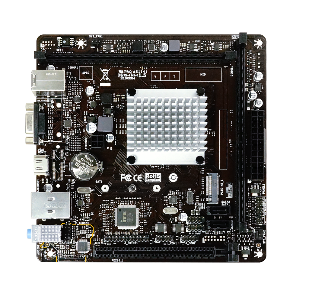Biostar J4105NHU / Celeron J4105 + Dual DDR4 Mini-ITX