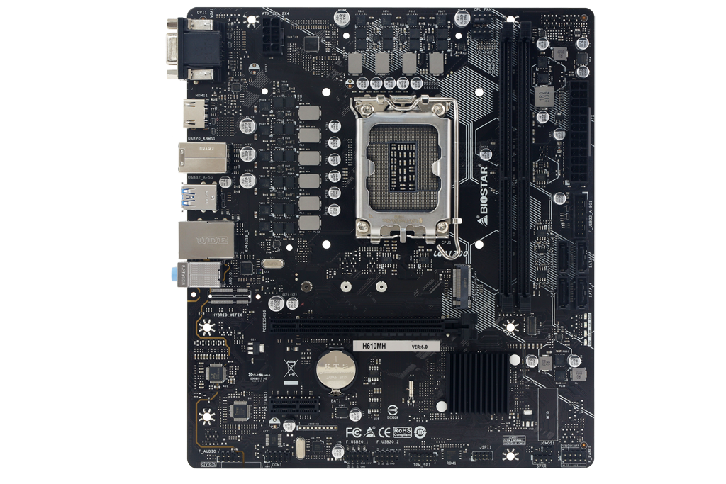 Biostar H610MH / mATX Socket 1700 Dual 2x DDR4 3200