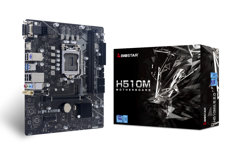 Biostar H510MX/E 2.0 / mATX Socket 1200 Dual 2x DDR4 3200