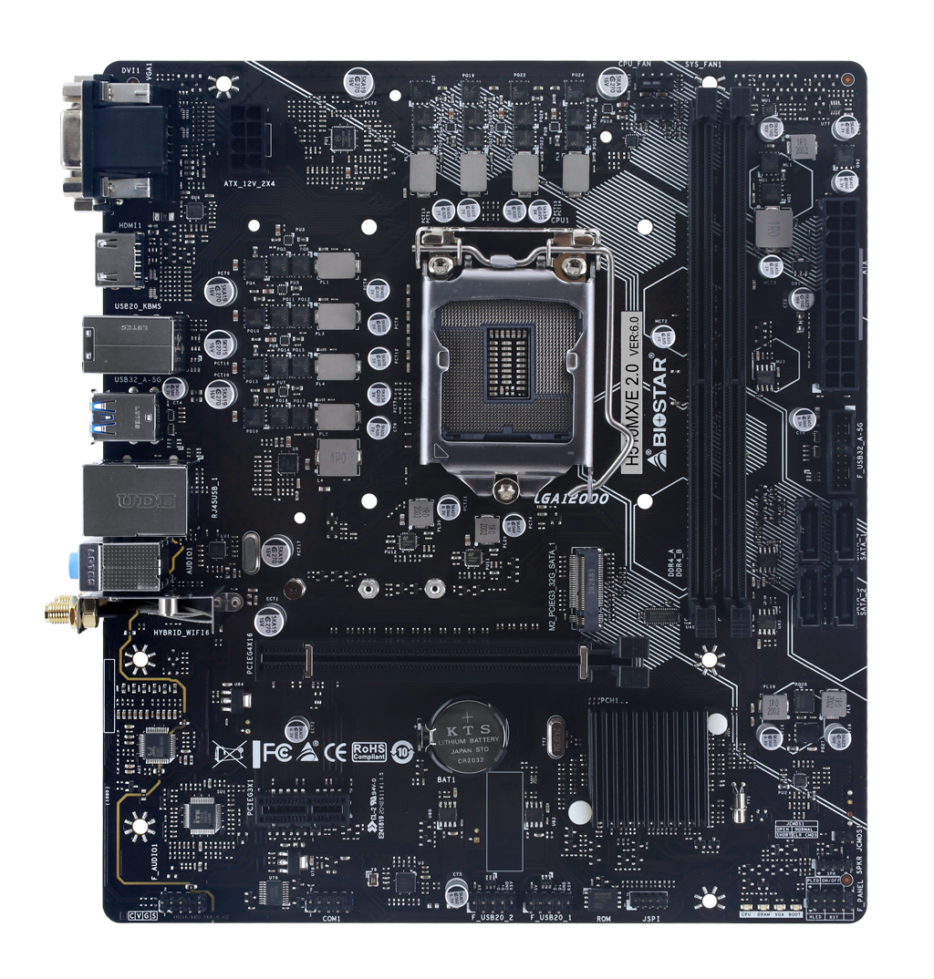 Biostar H510MX/E 2.0 / mATX Socket 1200 Dual 2x DDR4 3200