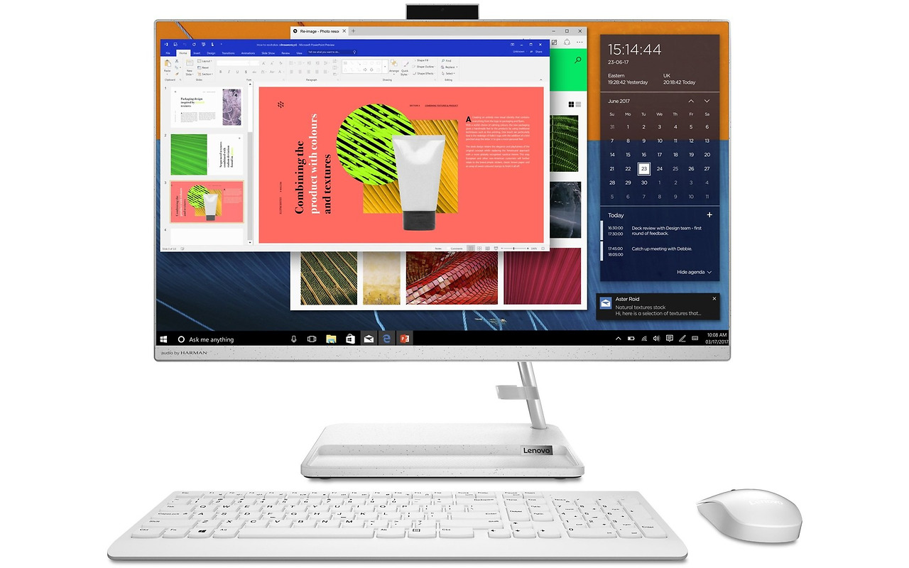 Lenovo IdeaCentre 3 24ITL6 / 23.8'' FullHD / Core i5-1135G7 / 8GB DDR4 / 512GB NVMe / DOS / White