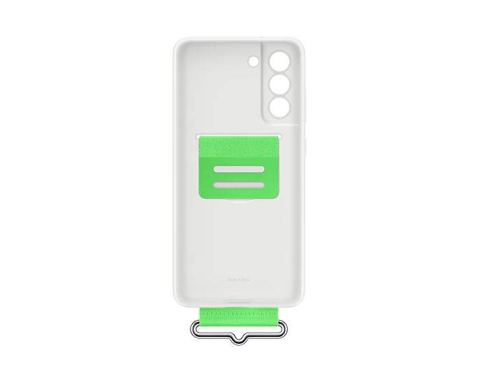 Samsung Silicone cover with Strap Galaxy S21 FE