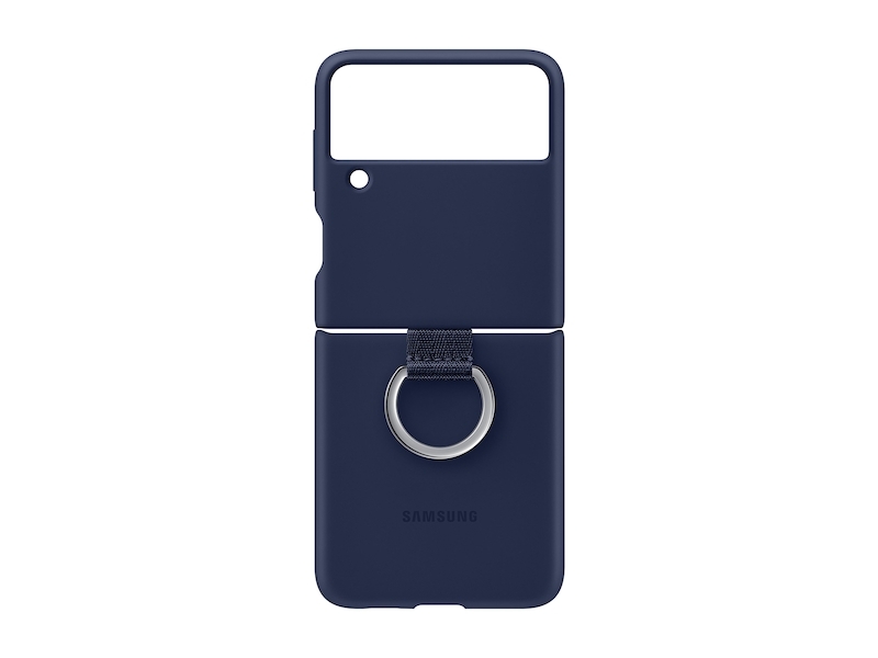 Samsung Silicone cover with Ring Galaxy Z Flip 3