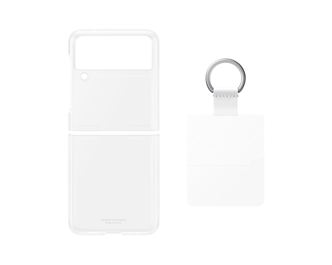 Samsung Clear Cover with Ring Galaxy Z Flip 3