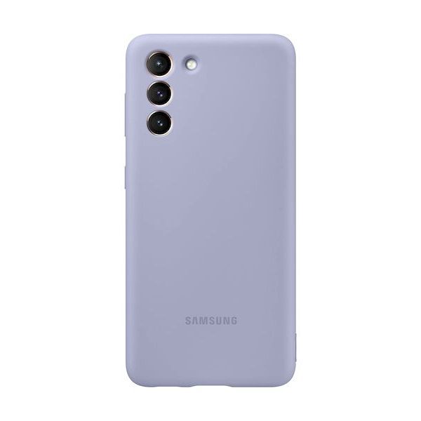 Samsung Silicone cover Galaxy S21 Purple