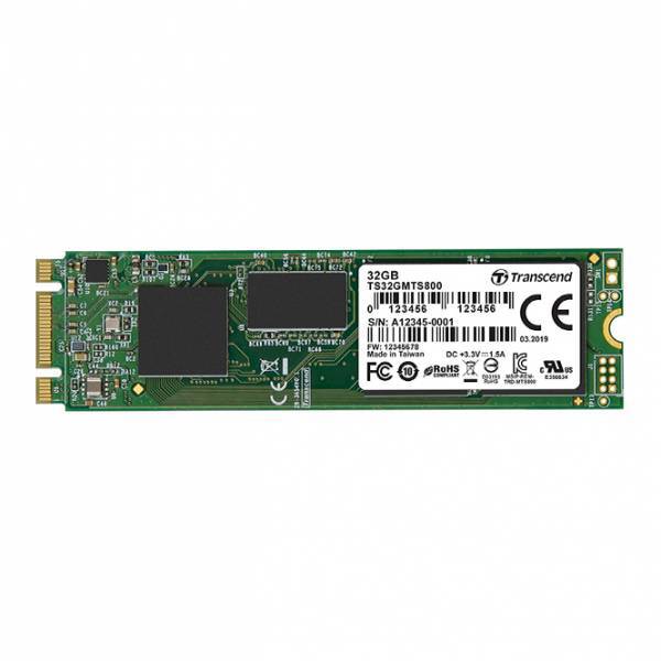 SSD Transcend MTS800 / 32GB / M.2 SATA / NAND MLC / TS32GMTS800S