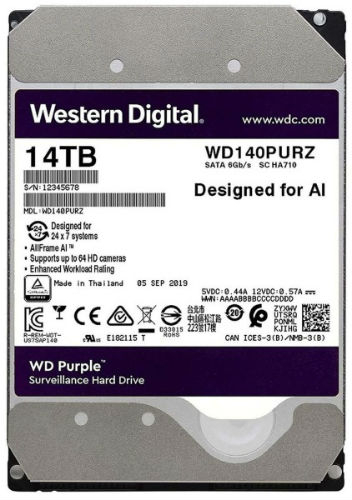 WesternDigital Caviar Purple WD140PURZ 3.5" HDD 14.0TB /