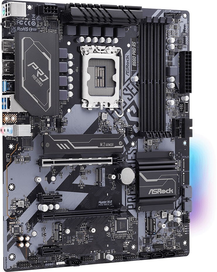 ASRock B660 PRO RS / ATX LGA1700 DDR4 4800+
