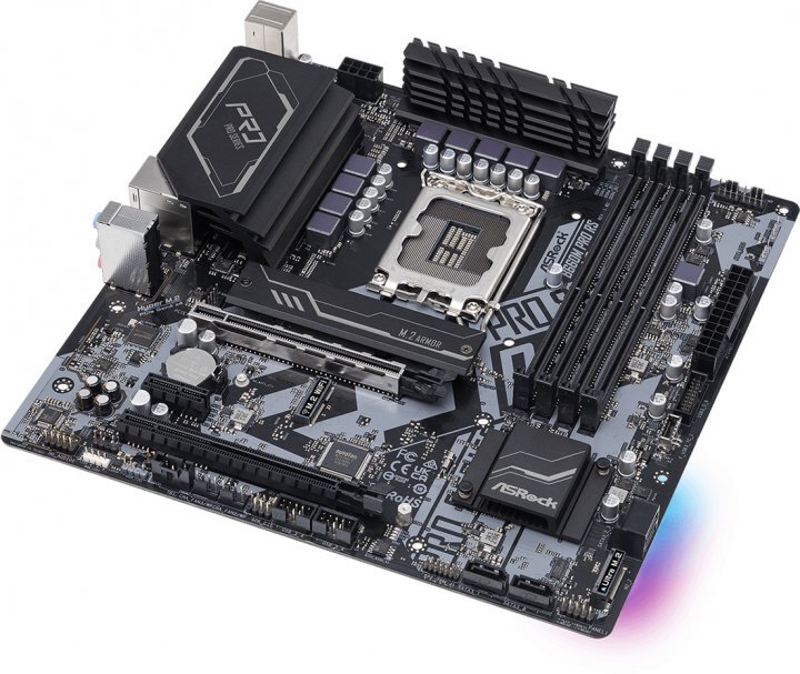 ASRock B660M PRO RS / mATX LGA1700 DDR4 4800+