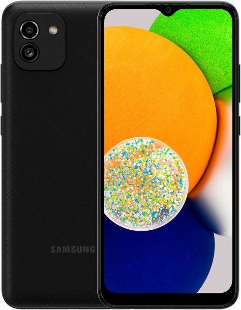 Samsung Galaxy A03 / 6.5'' PLS TFT / Octa-core / 3Gb / 32Gb / 5000mAh / Black