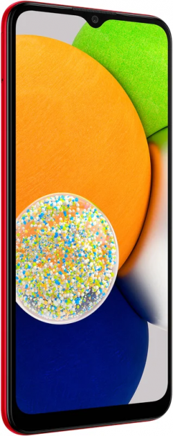 Samsung Galaxy A03 / 6.5'' PLS TFT / Octa-core / 3Gb / 32Gb / 5000mAh / Red