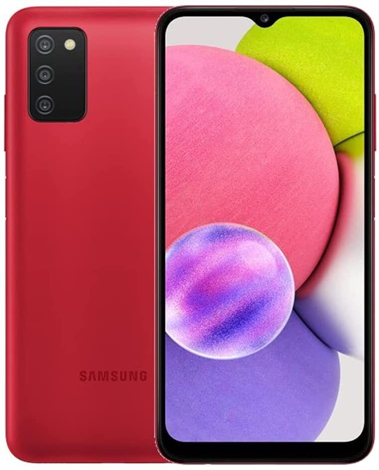 Samsung Galaxy A03s / 6.5'' PLS LCD / Helio P35 / 4Gb / 64Gb / 5000mAh / Red