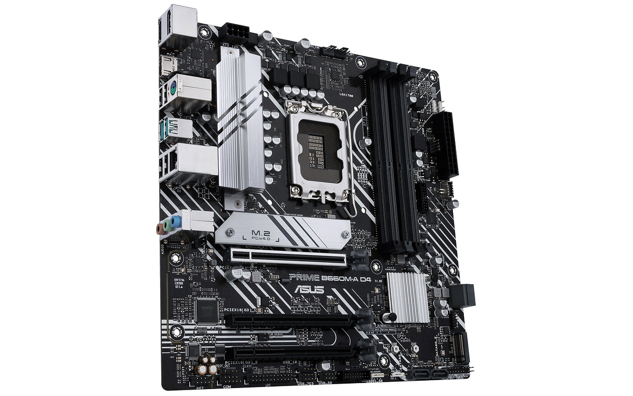 ASUS PRIME B660M-A D4 / mATX LGA1700 4x DDR4 5333