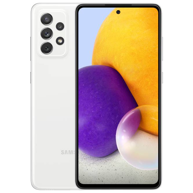 Samsung Galaxy A72 / 6.7" 1080x2400 / Snapdragon 720G / 8Gb / 256Gb / 5000mAh / White
