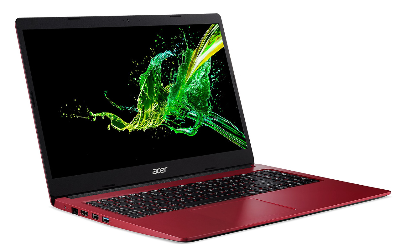ACER Aspire A315-34 / 15.6" FullHD / Intel Celeron N4000 / 4GB DDR4 RAM / 128GB SSD / Intel UHD Graphics 600 / Red