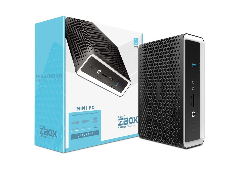 ZOTAC ZBOX-CI622NANO-BE / Core i3-10110U / 8GB DDR4 / 256GB SSD
