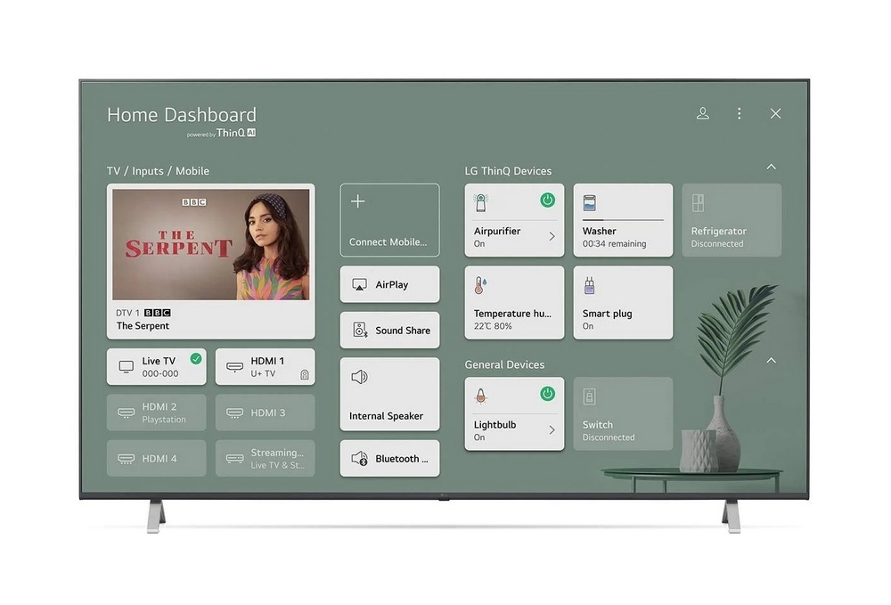 LG 75UP77006LB / 75" UHD 4K SMART TV WebOS 6.0