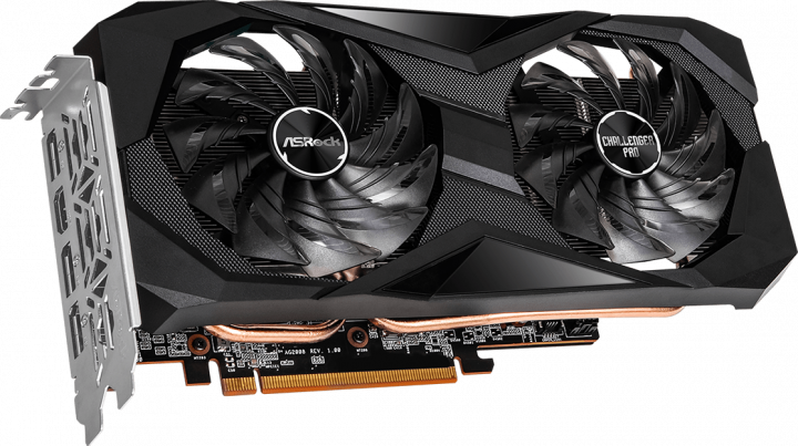 ASRock Radeon RX 6600 XT Challenger D 8G OC / 8GB GDDR6 128bit