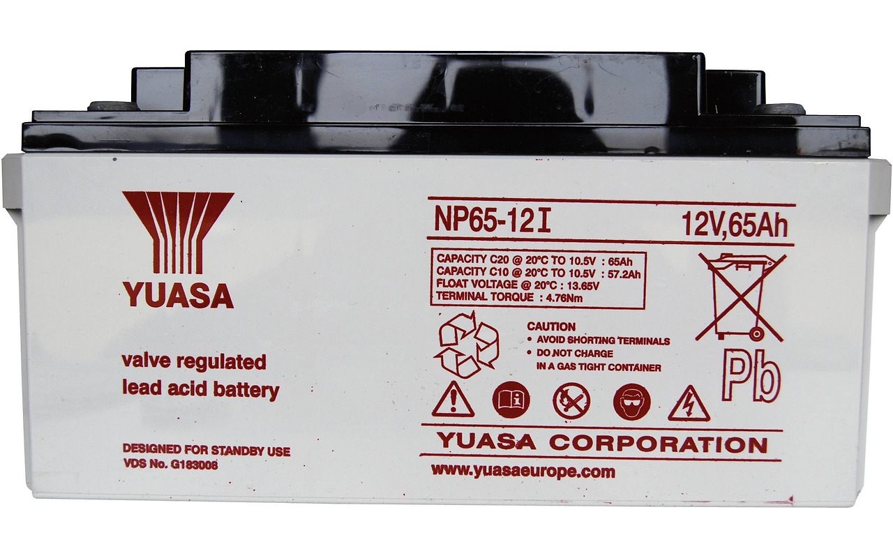 Yuasa NP65-12I-TW / 12V / 65AH