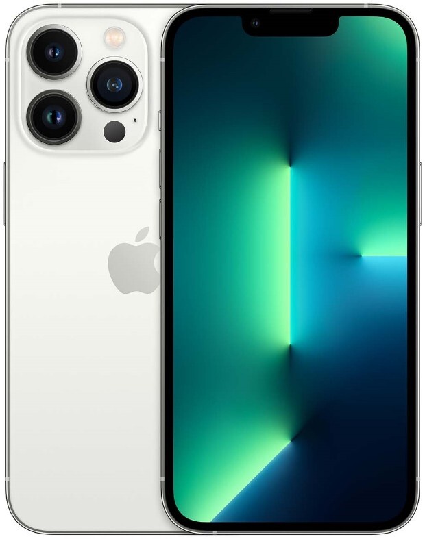 Apple iPhone 13 Pro Max / 6.7'' Super Retina XDR OLED 120Hz / A15 Bionic / 6Gb / 1.0TB / 4352mAh / DUALSIM / Silver