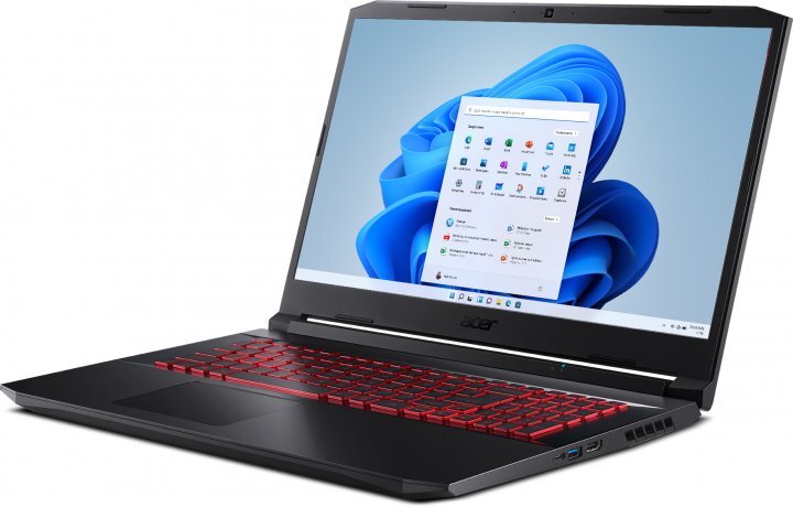ACER Nitro AN517-54-74JY / 17.3" FullHD IPS 144Hz / Core i7-11800H / 16GB DDR4 / 512GB NVMe / GeForce RTX3060 6GB GDDR6 /No OS / NH.QF7EU.008