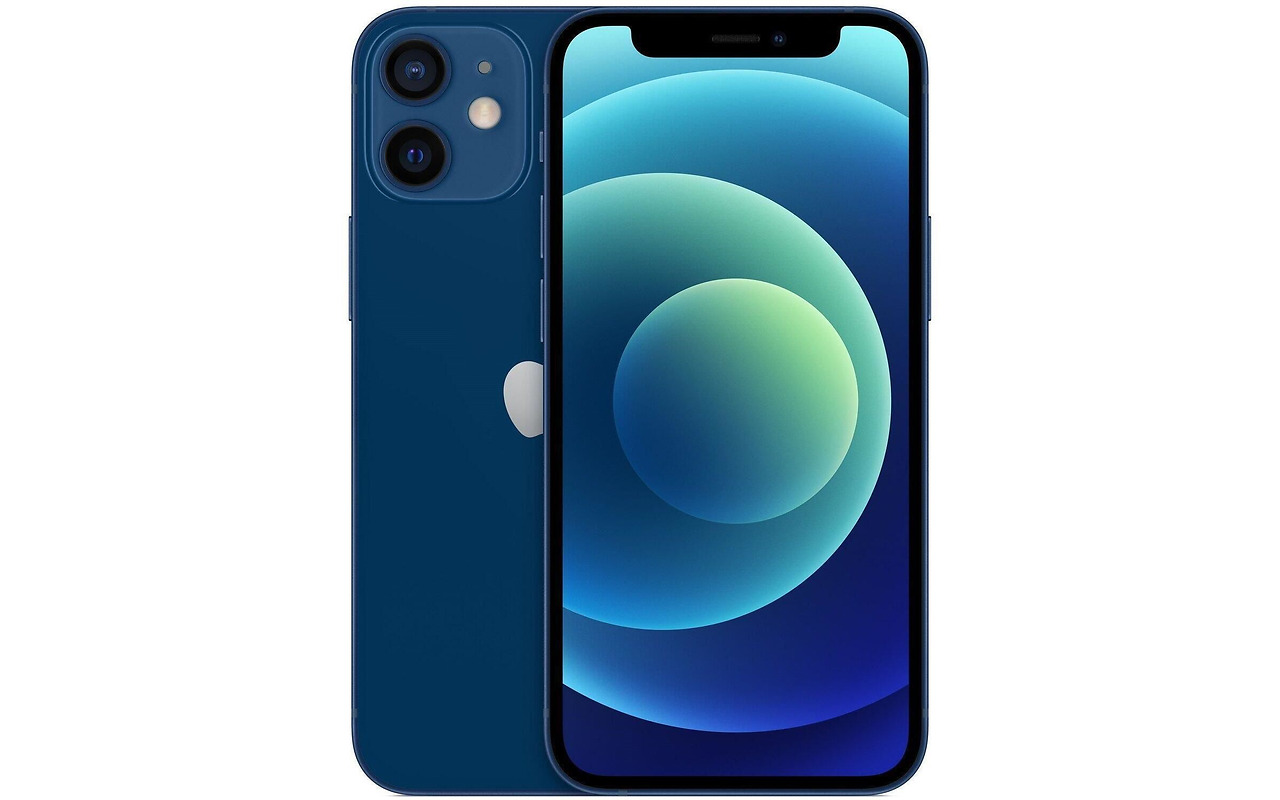 Apple iPhone 12 mini / 5.4" OLED 1080x2340 / A14 Bionic / 4Gb / 64Gb / 2227mAh / Blue