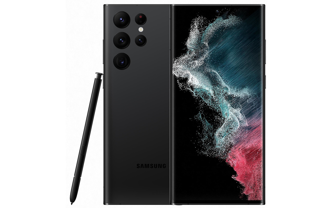 Samsung Galaxy S22 Ultra / 6.8 Dynamic AMOLED 2X 120Hz / Snapdragon 8 Gen 1 / 12GB / 512GB / 5000mAh / S908 Black