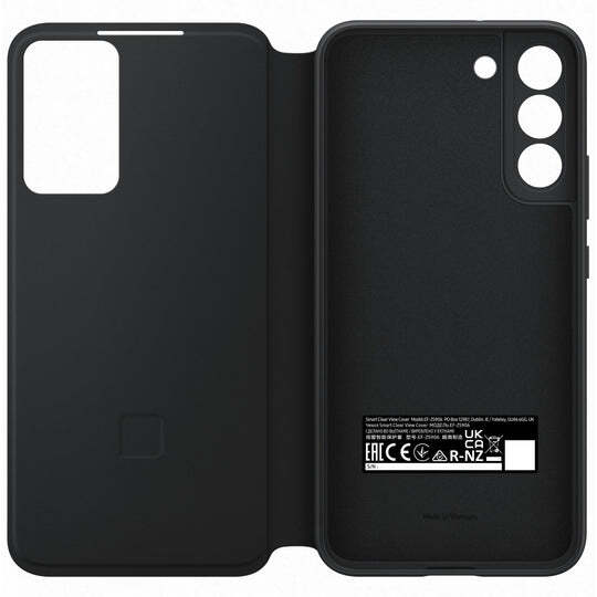 Samsung Original Smart Clear View Cover Galaxy S22+ Black