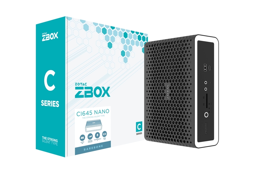 ZOTAC ZBOX-CI645NANO-BE / Core i5-1135G7 / 16GB DDR4 / 512GB SSD / Intel Iris Xe /