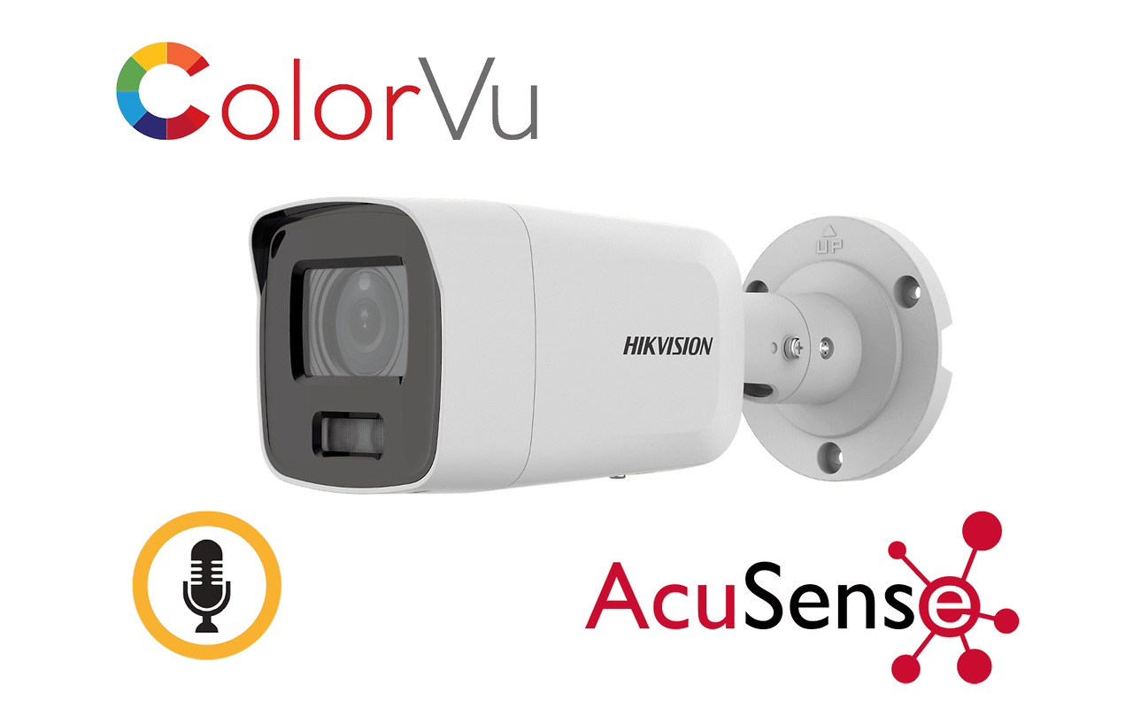 HIKVISION DS-2CD2087G2-L / 8Mpx 2.8mm / ColorVu + Acusense