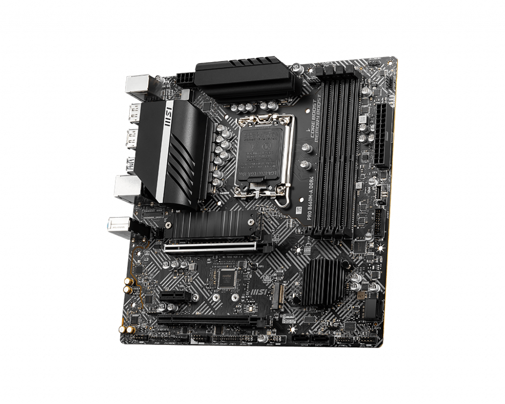 MSI PRO B660M-A WI-FI DDR4 / mATX Socket 1700 Dual 4xDDR4 4800