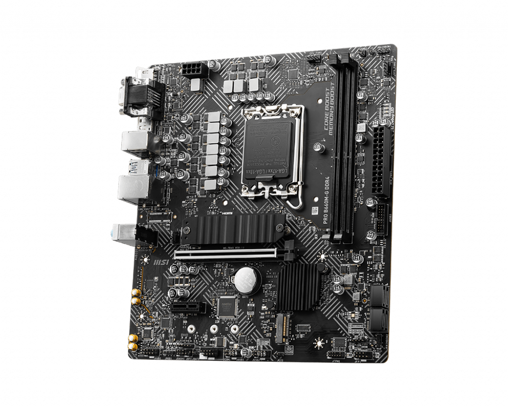MSI PRO B660M-G DDR4 / mATX Socket 1700 Dual 2xDDR4 4600