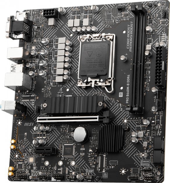 MSI PRO B660M-B DDR4 / mATX Socket 1700 Dual 2xDDR4 4600