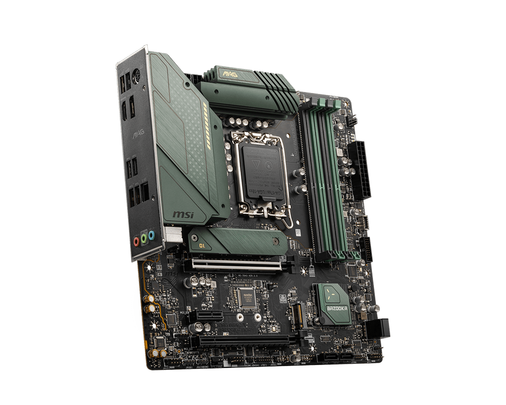 MSI PRO B660M BAZOOKA DDR4 / mATX Socket 1700 Dual 4xDDR4 4800