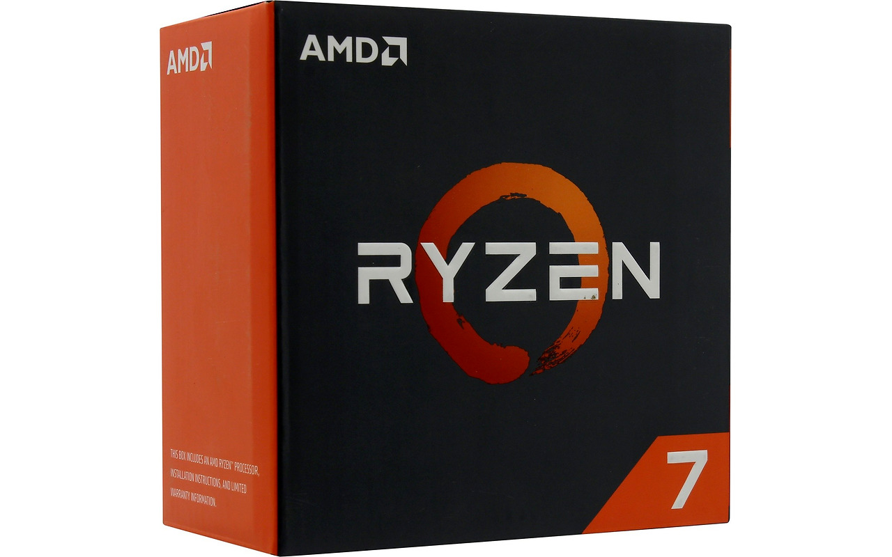 AMD Ryzen 7 1800X / AM4 95W NO GPU / With Cooler