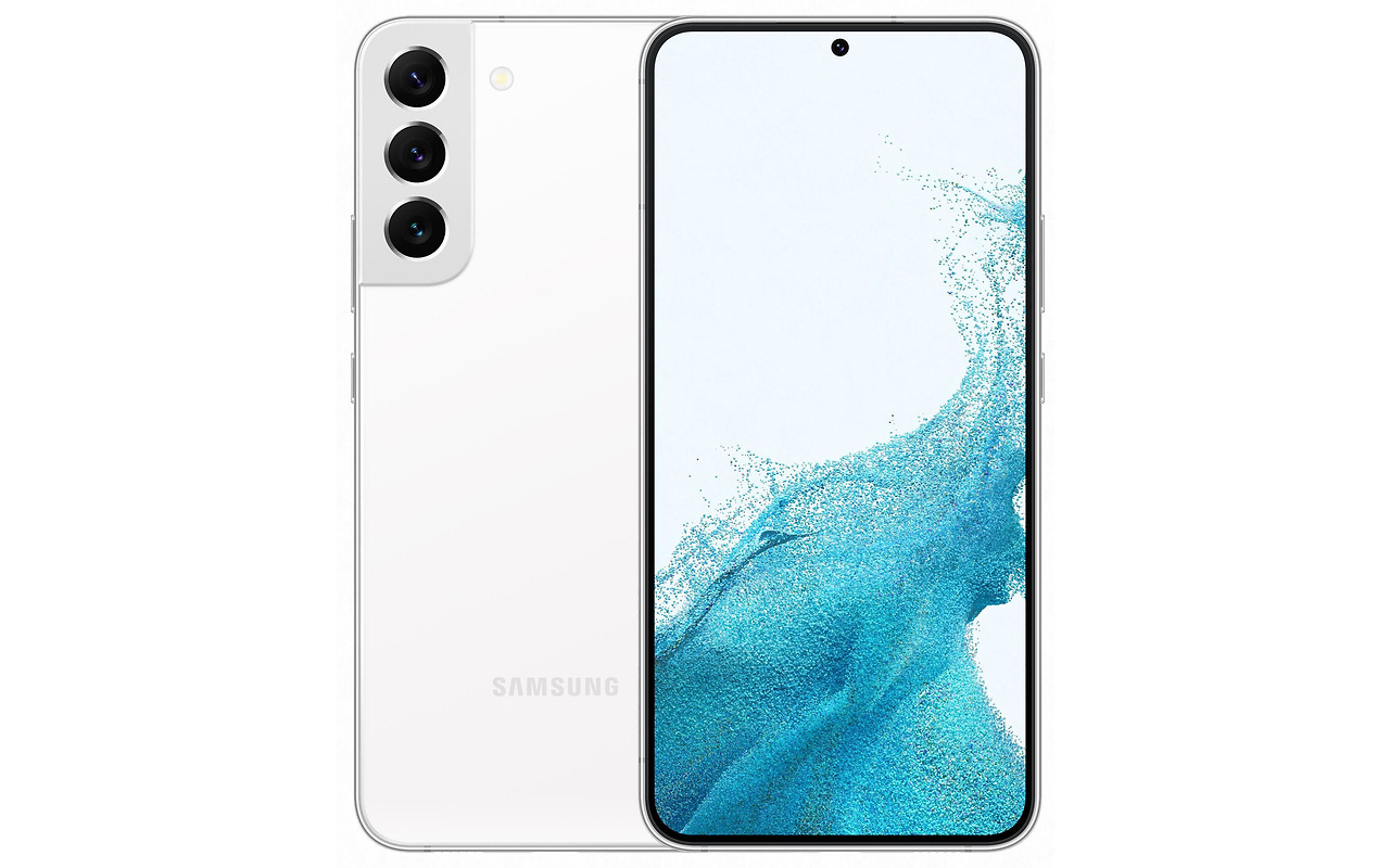 Samsung Galaxy S22 Plus / 6.6'' Dynamic AMOLED 2X 120Hz / Snapdragon 8 Gen 1 / 8GB / 128GB / 4500mAh / White
