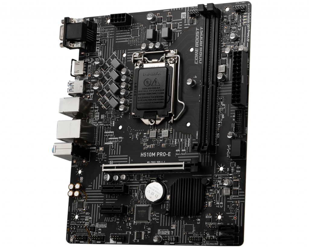 MSI H510M PRO-E / mATX S1200 Dual 2xDDR4 3200