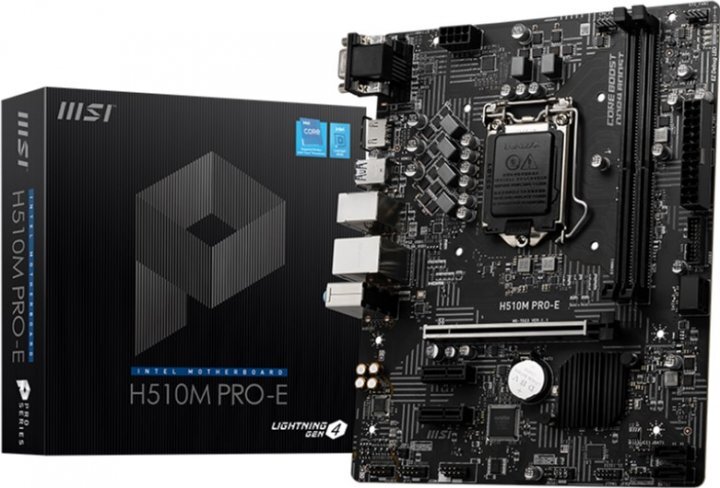 MSI H510M PRO-E / mATX S1200 Dual 2xDDR4 3200
