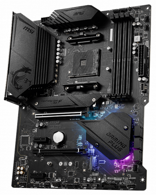 MSI MPG B550 GAMING PLUS / ATX AM4 Dual 4xDDR4 4400+