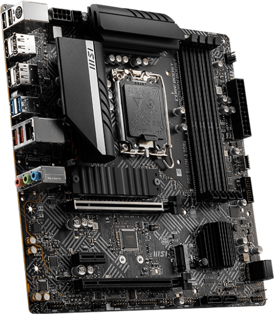 MSI PRO B660M-A DDR4 / mATX Socket 1700 Dual 4xDDR4 4800