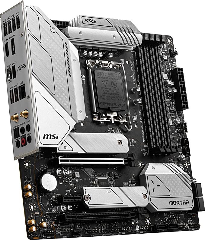 MSI PRO B660M MORTAR WI-FI DDR4 / mATX S1700 Dual 4xDDR4 4800