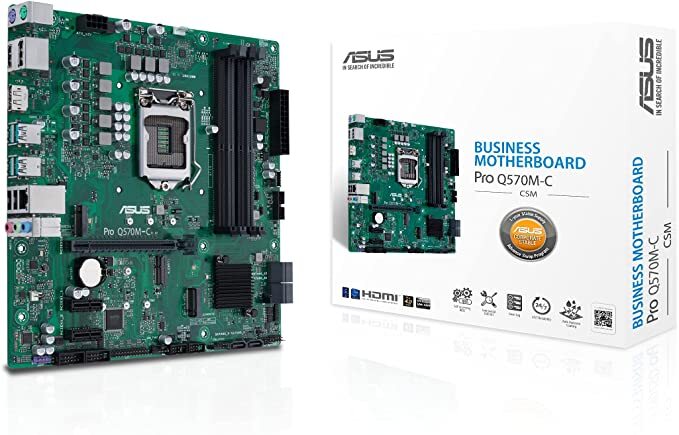 ASUS PRO Q570M-C/CSM / mATX S1200 Dual 4xDDR4 3200