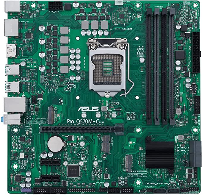 ASUS PRO Q570M-C/CSM / mATX S1200 Dual 4xDDR4 3200