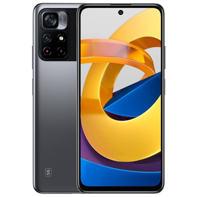 Xiaomi Poco M4 Pro 5G / 6.6'' IPS 90Hz / MediaTek 810 / 4GB / 64GB / 5000mAh / Black