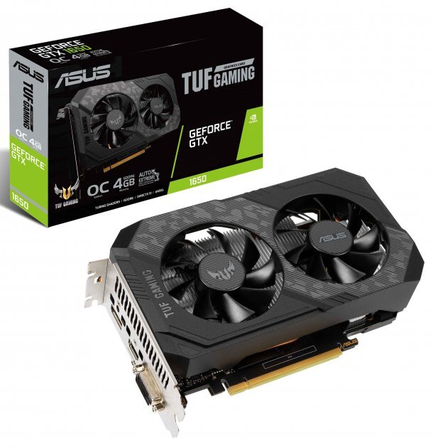 ASUS  GeForce GTX 1650 4GB GDDR6 128bit / TUF-GTX1650-O4GD6-GAMING