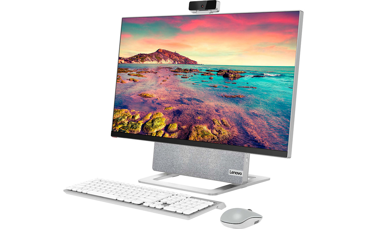 Lenovo YOGA 7 27ACH6 / 27" UHD IPS 100% sRGB / Ryzen 7 5800H / 32GB DDR4 / 1.0TB NVMe / 2.0TB HDD / Radeon RX 6600M 8GB GDDR6 / No OS /