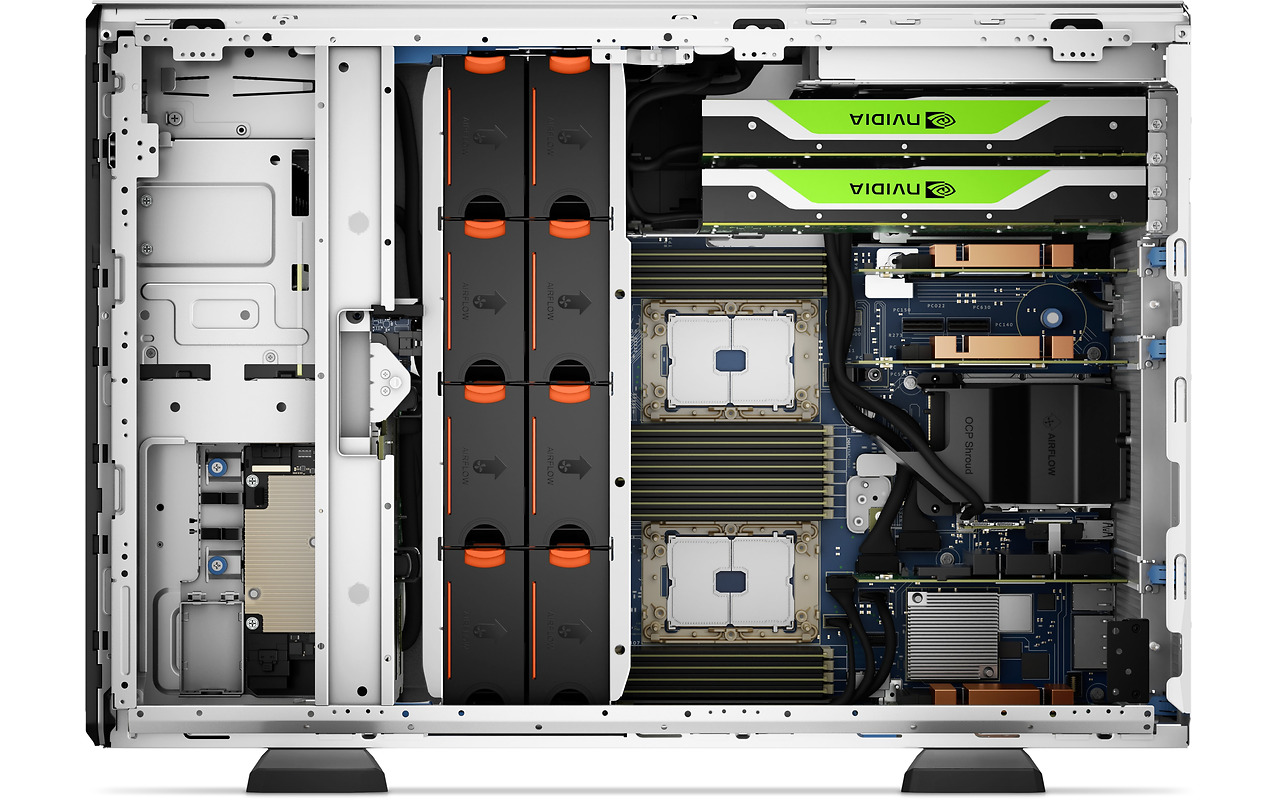 DELL PowerEdge T550 16x2.5 Tower / Xeon Silver 4314 / 32GB DDR4 / 960GB SSD / 2.4TB 10K / 2x 10GbE / PERC H355 / iDRAC9 / 2x 800W /