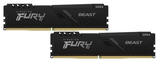 Kingston FURY Beast KF432C16BBK2/8 / 8GB DDR4 3200MHz